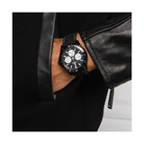 Guess Odyssey Quartz Black Dial Black Silicone Strap Watch For Men - W1108G3 Buy Now By Guess