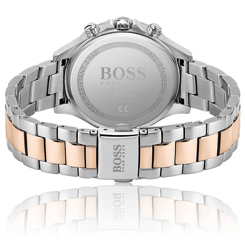 Hugo Boss Hera White Dial Two Tone Steel Strap Watch for Women - 1502564 Buy Now By Hugo Boss