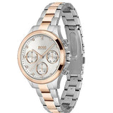 Hugo Boss Hera White Dial Two Tone Steel Strap Watch for Women - 1502564 Buy Now By Hugo Boss