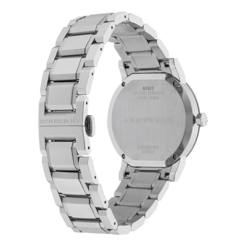 Burberry The City Silver Dial Silver Steel Strap Watch for Women - BU9000 Buy Now By Burberry