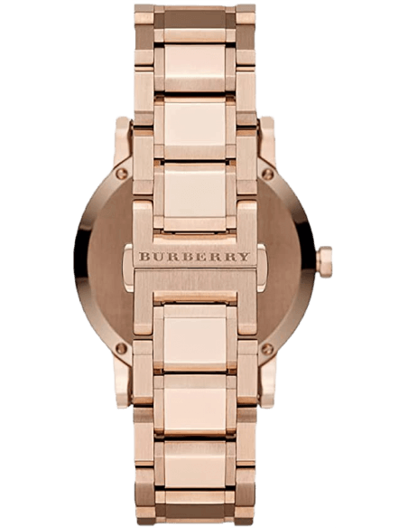 Burberry The City Grey Dial Rose Gold Steel Strap Watch for Men - BU9353 Buy Now By Burberry