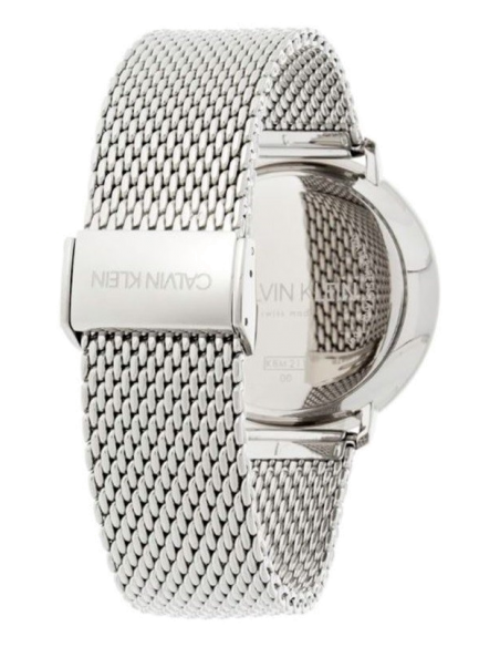 Calvin Klein White Dial Silver Mesh Bracelet Watch for Women - K8M21126 Buy Now By Calvin Klein