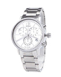 Calvin Klein Post Minimal White Dial Silver Steel Strap Watch for Men - K7627126 Buy Now By Calvin Klein