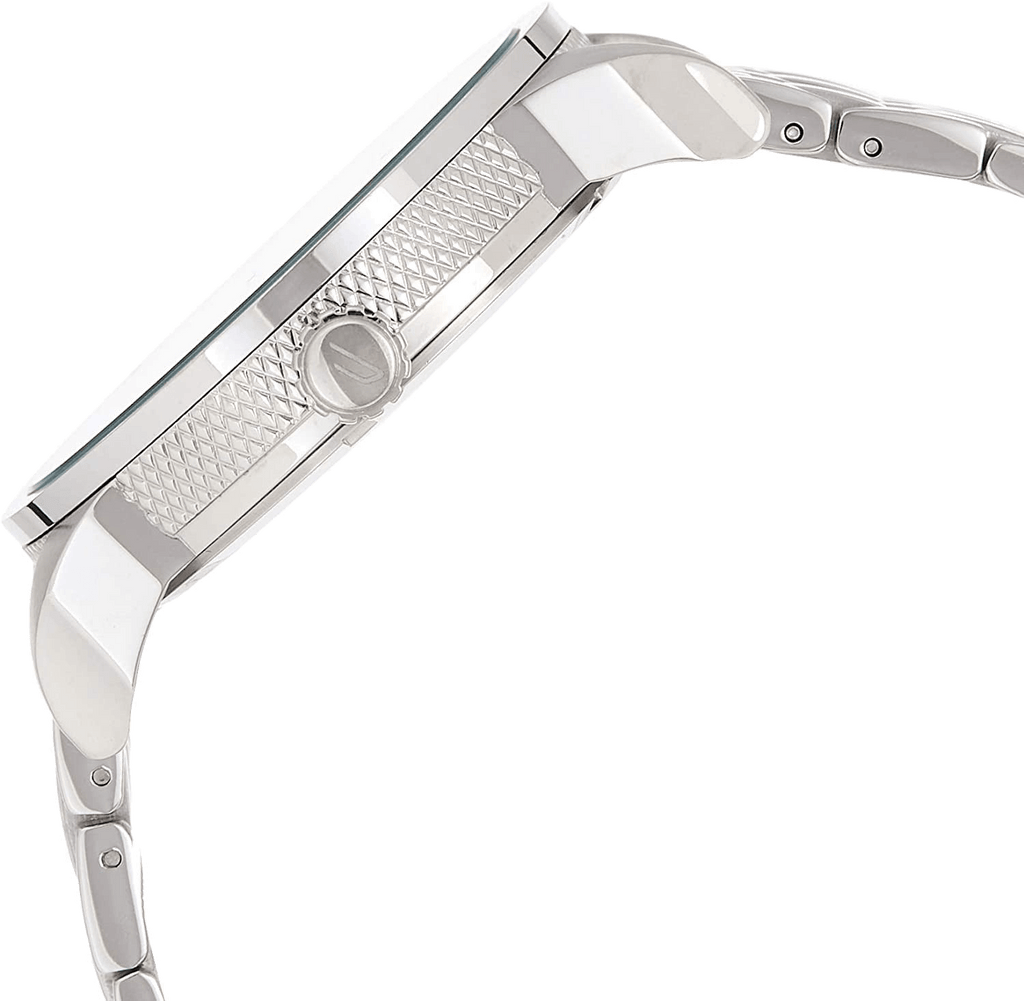 Diesel Mini Daddy Dual Time Silver Dial Stainless Steel Watch For Men - DZ7305 Buy Now By Diesel