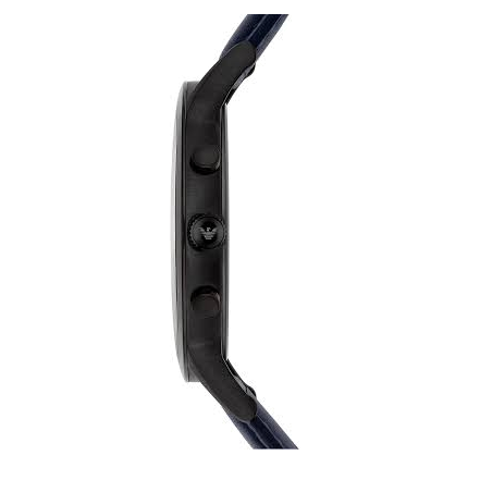 Emporio Armani Renato Chronograph Quartz Blue Dial Blue Leather Strap Watch For Men - AR2481 Buy Now By Emporio Armani