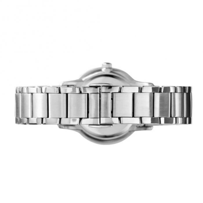 Emporio Armani Classic Quartz Black Dial Silver Steel Strap Watch For Men - AR9107 Buy Now By Emporio Armani