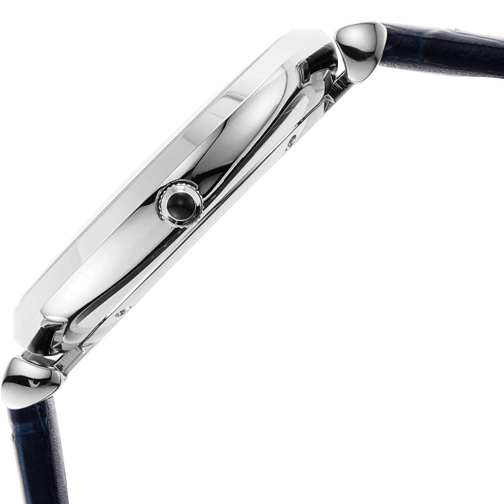 Emporio Armani Gianni T Bar Quartz Blue Dial Blue Leather Strap Watch For Men - AR11300 Buy Now By Emporio Armani