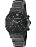 Emporio Armani Dress Chronograph Quartz Black Dial Black Stainless Steel Strap Watch For Men - AR2485 Buy Now By Emporio Armani