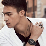 Emporio Armani Sportivo Quartz Black Dial Black Steel Strap Watch For Men - AR11027 Buy Now By Emporio Armani