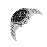 Emporio Armani Tazio Chronograph Black Dial Silver Steel Strap Watch For Men - AR5988 Buy Now By Emporio Armani