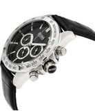 Hugo Boss Ikon Black Dial Black Leather Strap Watch for Men - 1513178 Buy Now By Hugo Boss