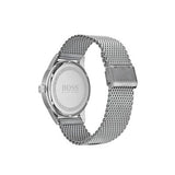 Hugo Boss Legacy Grey Dial Silver Mesh Bracelet Watch for Men - 1513673 Buy Now By Hugo Boss