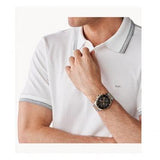 Michael Kors Bayville Chronograph Black Dial Two Tone Steel Strap Watch For Women - MK8872 Buy Now By Michael Kors