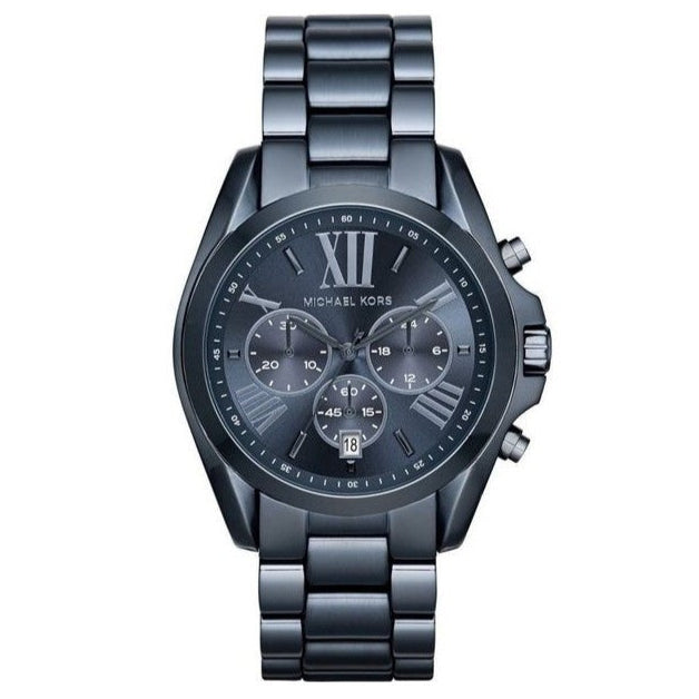 Michael Kors Bradshaw Blue Dial Blue Steel Strap Watch for Men - MK6248 Buy Now By Michael Kors