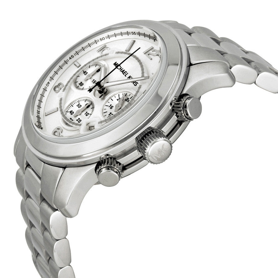 Michael Kors Runway Silver Dial Silver Steel Strap Watch for Men- MK8086 Buy Now By Michael Kors