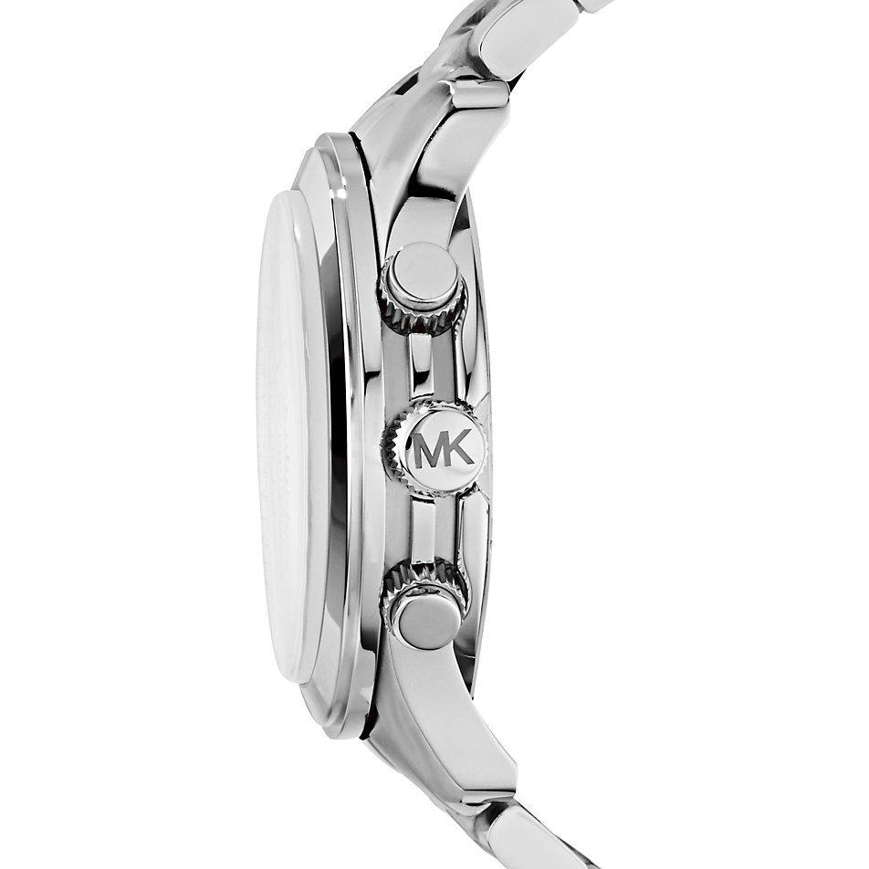 Michael Kors Runway Silver Dial Silver Steel Strap Watch for Men- MK8086 Buy Now By Michael Kors