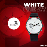 Tommy Hilfiger Lexor Silver Dial Black Leather Strap Watch For Men - 1791489 Buy Now By Tommy Hilfiger