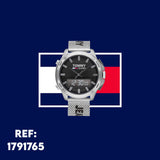 Tommy Hilfiger Digital Black Dial Silver Mesh Bracelet Watch For Men - 1791765 Buy Now By Tommy Hilfiger