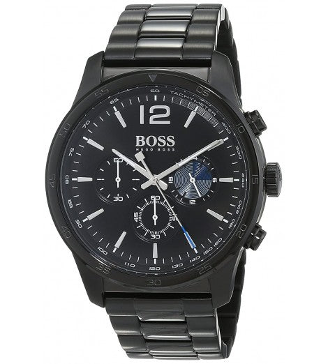 Hugo Boss Professional Black Dial Black Steel Strap Watch for Men - 1513528 Buy Now By Hugo Boss
