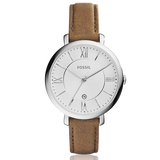 Fossil Jacqueline White Dial Brown Leather Strap Watch for Women - ES3708 Buy Now By Fossil