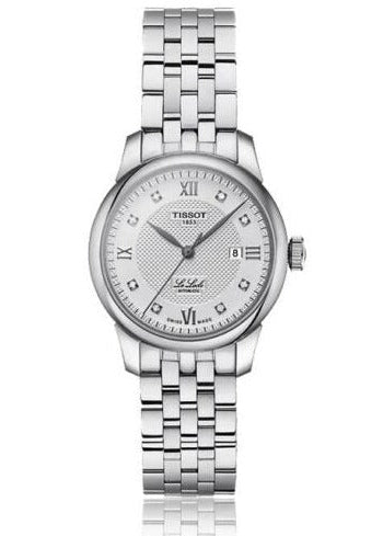 Tissot Le Locle Lady Automatic Diamonds Silver Dial Silver Steel Strap Watch For Women - T006.207.11.036.00 Buy Now By Tissot