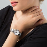 Marc Jacobs Baker White Dial Silver Steel Strap Watch for Women - MBM3246 Buy Now By Marc Jacobs