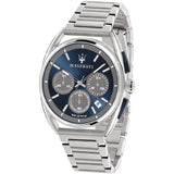 Maserati Trimarano Chronograph Blue Dial Silver Steel Strap Watch For Men - R8873632004 Buy Now By Maserati