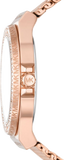 Michael Kors Lennox Three Hand Rose Gold Dial Rose Gold Mesh Strap Watch For Women - MK7336 Buy Now By Michael Kors