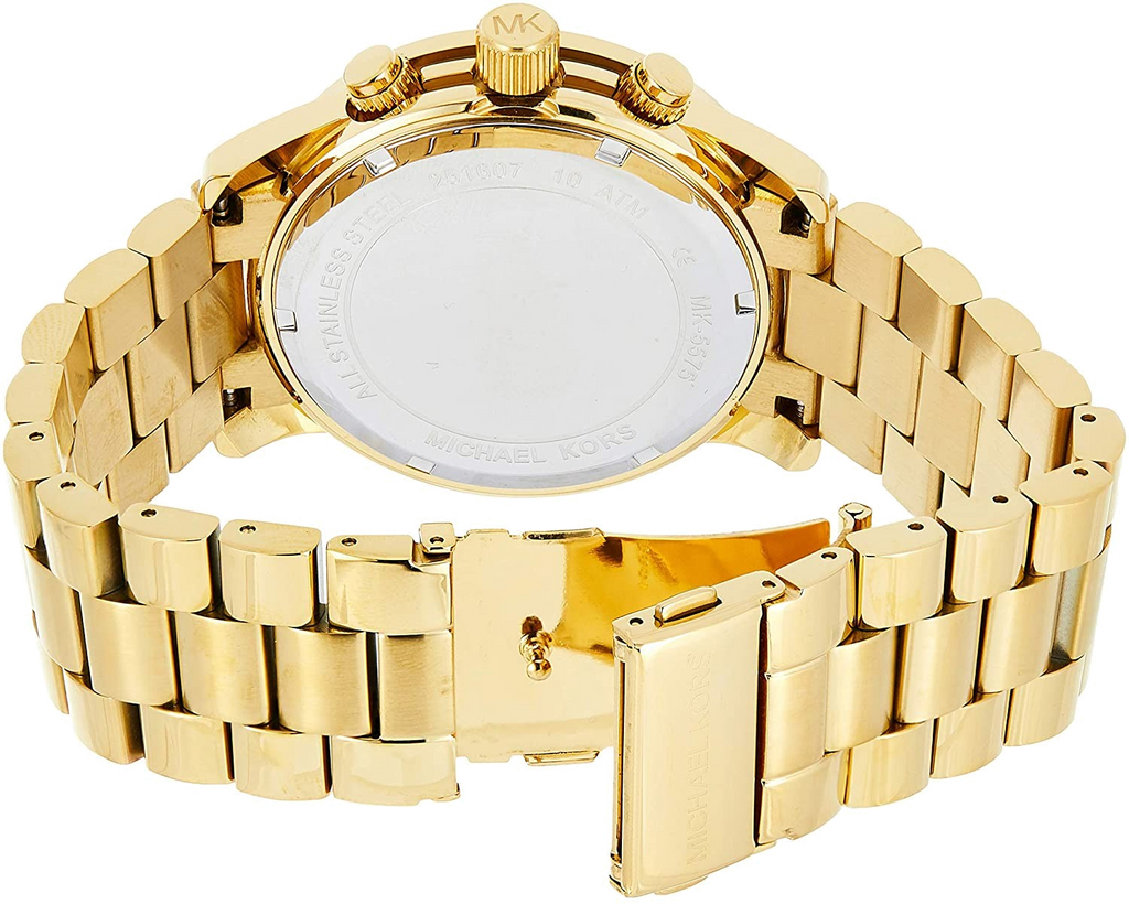Michael Kors Runway Gold Dial Gold Steel Strap Watch for Women - MK5575 Buy Now By Michael Kors