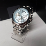 Michael Kors Bradshaw Chronograph Blue Dial Silver Steel Strap Watch For Women - MK6098 Buy Now By Michael Kors