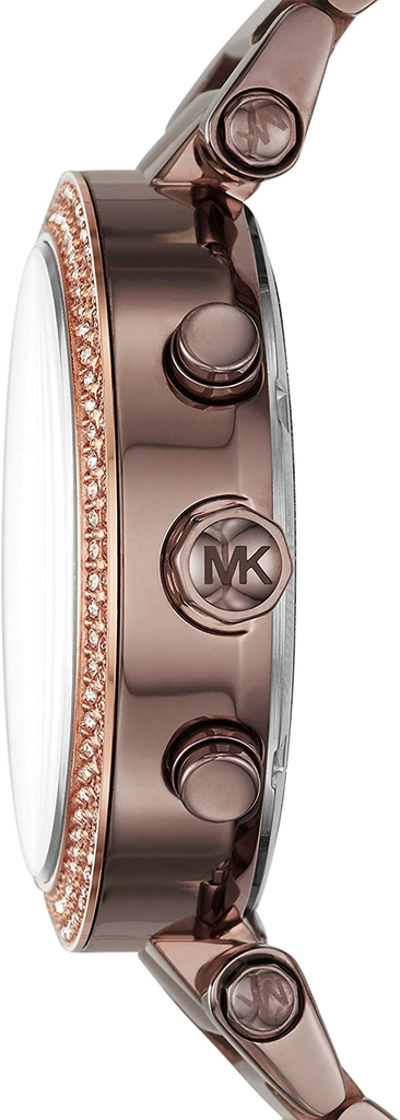 Michael Kors Parker Analog Quartz Brown Dial Brown Steel Strap Watch For Women - MK6378 Buy Now By Michael Kors