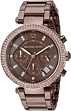 Michael Kors Parker Analog Quartz Brown Dial Brown Steel Strap Watch For Women - MK6378 Buy Now By Michael Kors