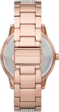 Michael Kors Tibby Chronograph White Dial Rose Gold Steel Strap Watch For Men - MK7293 Buy Now By Michael Kors