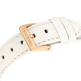 Swarovski Octea Chrono Crystals White Dial White Leather Strap Watch for Women - 5671150 Buy Now By Swarovski