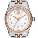 Michael Kors Lexington Three-Hand White Dial Two Tone Steel Strap Watch for Women - MK4817 Buy Now By Michael Kors