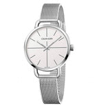 Calvin Klein Even White Dial Silver Mesh Bracelet Watch for Women - K7B23126 Buy Now By Calvin Klein