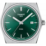 Tissot PRX Green Dial Silver Steel Strap Watch For Men - T137.410.11.091.00 Buy Now By Tissot