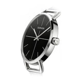 Calvin Klein Even Black Dial Silver Mesh Bracelet Watch for Women - K7B21121 Buy Now By Calvin Klein