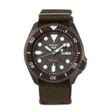 Seiko 5 Sport Automatic Brown Dial Brown Nylon Strap Watch For Men - SRPD85K1 Buy Now By Seiko