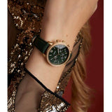 Fossil Neutra Chronograph Green Dial Green Leather Strap Watch for Women - ES5239 Buy Now By Fossil