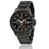 Maserati SFIDA Chronograph Black Dial Black Steel Strap Watch For Men - R8873640011 Buy Now By Maserati