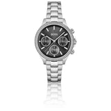 Hugo Boss Hera Black Dial Silver Steel Strap Watch for Women - 1502593 Buy Now By Hugo Boss