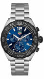 Tag Heuer Formula 1 Chronograph Blue Dial Silver Steel Strap Watch for Men - CAZ101AV.BA0842 Buy Now By Tag Heuer
