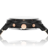 Fossil Grant Sport Automatic Skeleton Black Dial Black Leather Strap Watch for Men - ME3138 Buy Now By Fossil