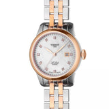 Tissot Le Locle Automatic Lady Mother of Pearl Dial Two Tone Steel Strap Watch For Women - T006.207.22.116.00 Buy Now By Tissot