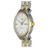 Tissot T Classic Automatics III White Dial Two Tone Steel Strap Watch For Men - T065.430.22.031.00 Buy Now By Tissot