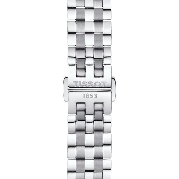 Tissot T Classic Bridgeport Lady Quartz Stainless Steel Watch For Women - T097.010.11.038.00 Buy Now By Tissot