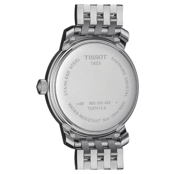 Tissot T Classic Bridgeport Silver Dial Silver Mesh Bracelet Watch For Men - T097.410.11.038.00 Buy Now By Tissot
