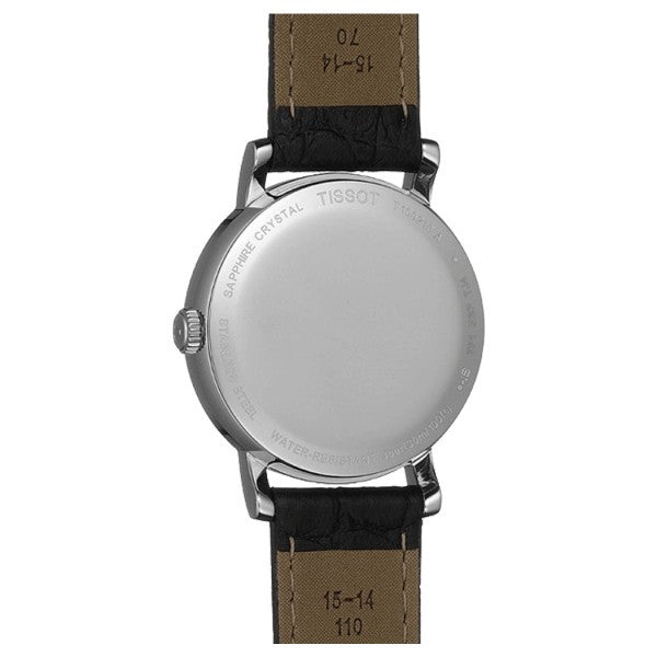 Tissot Everytime Small White Dial Black Leather Strap Watch For Women - T109.210.16.032.00 Buy Now By Tissot