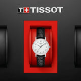 Tissot Everytime Small White Dial Black Leather Strap Watch For Women - T109.210.16.032.00 Buy Now By Tissot